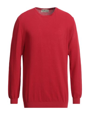 Irish Crone Man Sweater Red Size Xxl Cotton