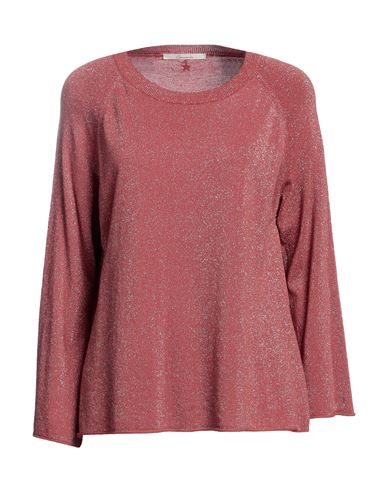 Souvenir Woman Sweater Pastel Pink Size Xs Viscose, Polyamide, Metallic Fiber