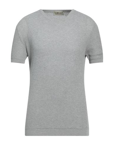 Irish Crone Man Sweater Grey Size L Cotton