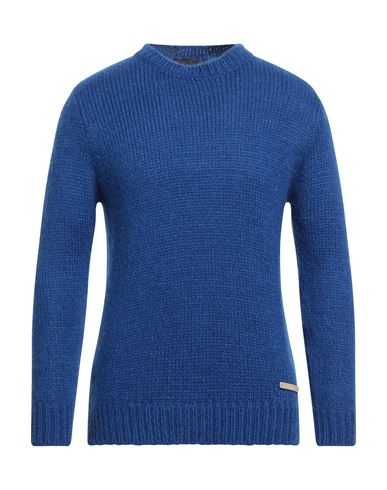 Takeshy Kurosawa Man Sweater Blue Size Xxl Acrylic, Polyamide, Mohair Wool