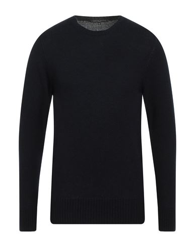Shop Brian Dales Man Sweater Midnight Blue Size S Wool, Cashmere