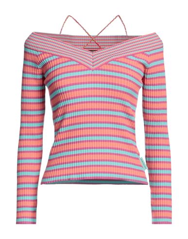 Shop Andersson Bell Woman Sweater Coral Size M Viscose, Polyester In Red