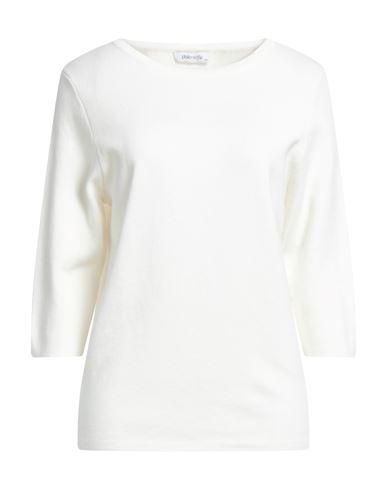 Philo-sofie Woman Sweater White Size 8 Cotton, Viscose, Nylon, Cashmere