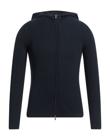 Shop Viadeste Man Cardigan Midnight Blue Size 48 Cotton