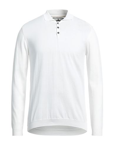 Macchia J Man Sweater White Size L Cotton