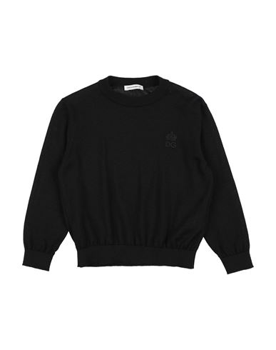Dolce & Gabbana Babies'  Toddler Boy Sweater Black Size 3 Cashmere