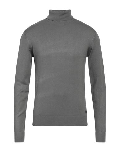 Yes Zee By Essenza Man Turtleneck Lead Size Xxl Viscose, Nylon In Grey