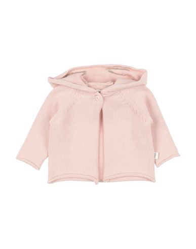 Teddy & Minou Babies'  Newborn Girl Cardigan Pink Size 3 Cotton