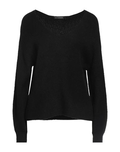 French Connection Woman Sweater Black Size L Acrylic, Polyamide, Elastane