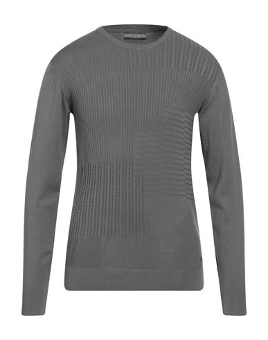 Yes Zee By Essenza Man Sweater Lead Size Xxl Viscose, Nylon In Grey