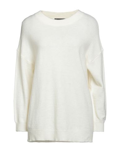 French Connection Woman Sweater White Size M Acrylic, Polyamide, Wool, Alpaca Wool, Elastane
