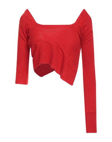 Talia Byre Woman Sweater Red Size Xl Virgin Wool, Cashmere