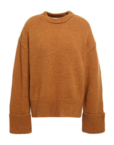Frame Woman Sweater Camel Size Xs Virgin Wool, Silk, Polyamide, Cashmere In Beige