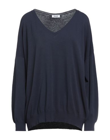 Base Woman Sweater Midnight Blue Size 12 Viscose, Polyester