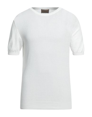 Antagon Man Sweater White Size Xl Cotton