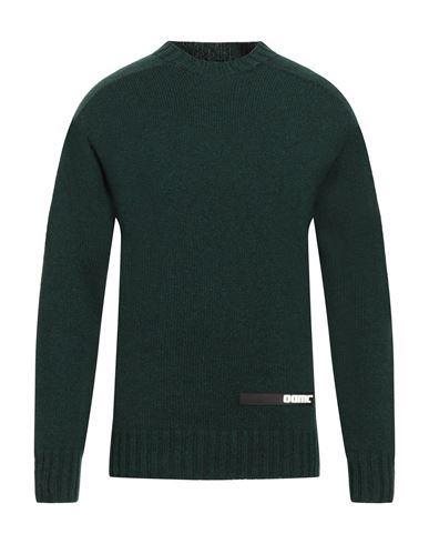 Oamc Man Sweater Dark Green Size Xs Wool, Cotton, Polyamide