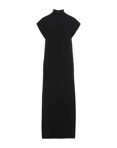 Anonyme Designers Woman Maxi Dress Black Size 8 Polyacrylic, Polyamide, Wool, Metallic Fiber, Elasta