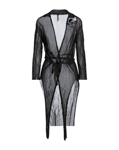 Pierantonio Gaspari Woman Cardigan Black Size 8 Viscose, Metallic Fiber, Polyamide