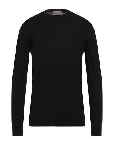 Moreno Martinelli Man Sweater Black Size 36 Cotton