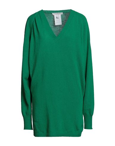 Philosophy Di Lorenzo Serafini Woman Short Dress Green Size 6 Virgin Wool, Cashmere, Acrylic