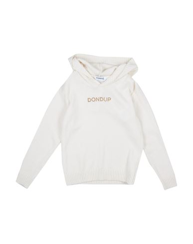 Dondup Babies'  Toddler Boy Sweater Cream Size 4 Viscose, Merino Wool, Polyamide, Cashmere In White