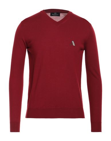 Aquascutum Man Sweater Red Size Xl Virgin Wool, Acrylic