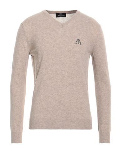 Aquascutum Man Sweater Beige Size S Wool, Cotton, Polyamide