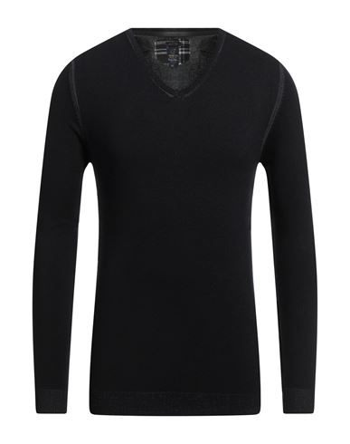North Pole Man Sweater Black Size 3xl Viscose, Nylon