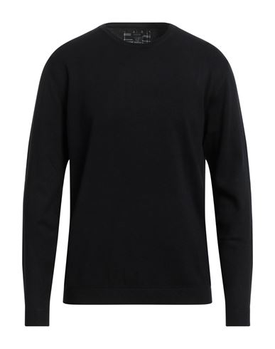 North Pole Man Sweater Black Size 3xl Viscose, Nylon