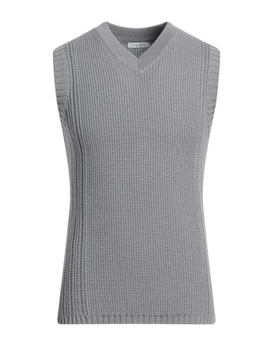 Paolo Pecora Man Sweater Grey Size M Virgin Wool