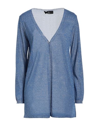 Compagnia Italiana Woman Cardigan Pastel Blue Size M Viscose, Polyester, Polyamide