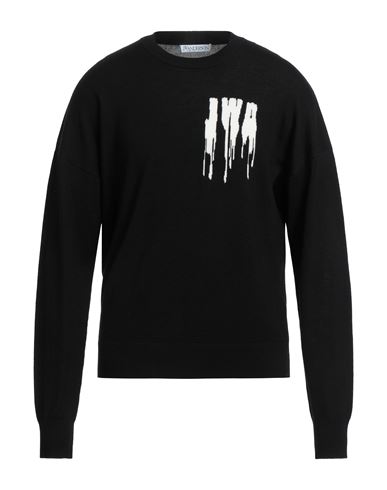 JW ANDERSON JW ANDERSON MAN SWEATER BLACK SIZE L MERINO WOOL