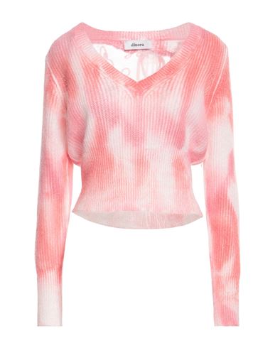 Dimora Woman Sweater Pink Size L/xl Acrylic, Polyamide, Wool, Mohair Wool