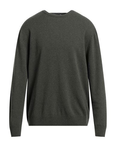 Harmont & Blaine Man Sweater Military Green Size S Cashmere