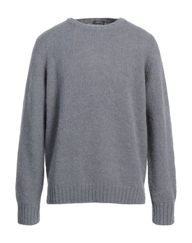Rossopuro Man Sweater Slate Blue Size 4 Polyamide, Alpaca Wool, Merino Wool