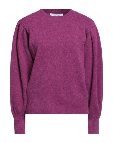Emma & Gaia Woman Sweater Mauve Size 8 Wool, Alpaca Wool, Polyamide, Elastane In Purple