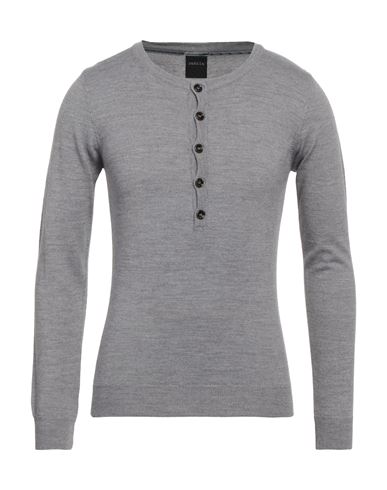 Retois Man Sweater Grey Size L Merino Wool, Acrylic