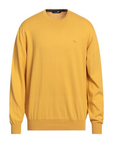 Harmont & Blaine Man Sweater Yellow Size Xxl Cotton