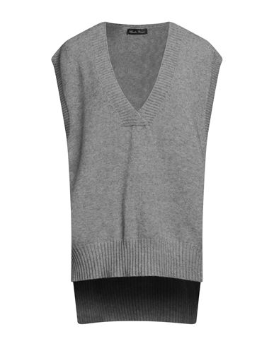 Amelie Rêveur Woman Sweater Grey Size M/l Viscose, Polyester, Polyamide