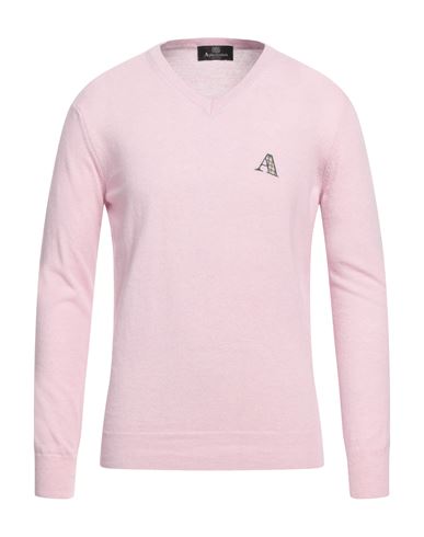 Aquascutum Man Sweater Pink Size S Wool, Cotton, Polyamide