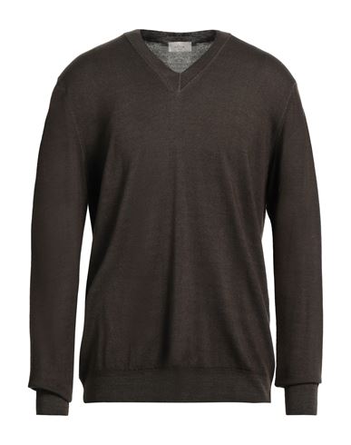 Shop Altea Man Sweater Dark Green Size M Virgin Wool
