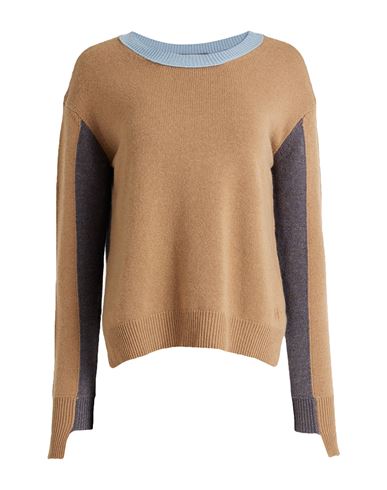 Alexandra Golovanoff Woman Sweater Light Brown Size L Cashmere In Beige