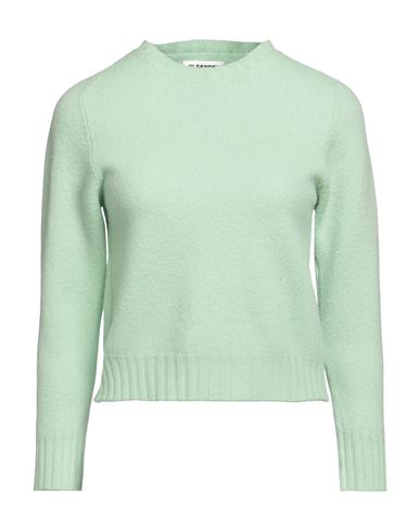 JIL SANDER JIL SANDER WOMAN SWEATER LIGHT GREEN SIZE 4 WOOL