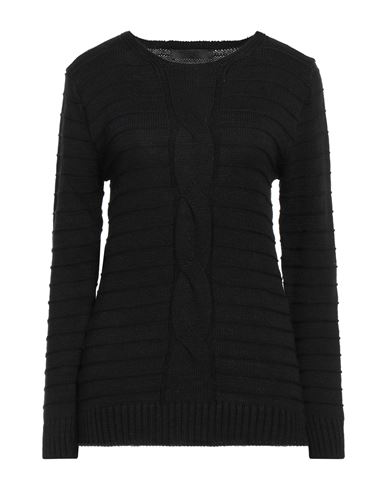 Shop Exte Woman Sweater Black Size Onesize Acrylic, Wool