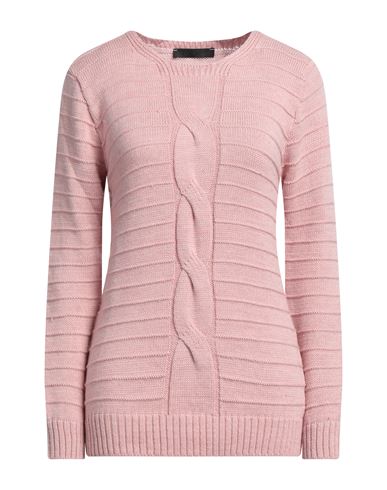 Exte Woman Sweater Pink Size Onesize Acrylic, Wool