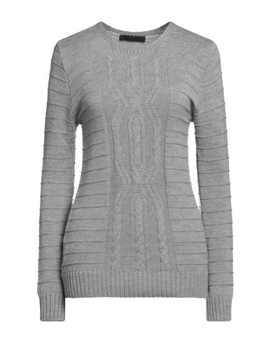 Shop Exte Woman Sweater Grey Size Onesize Acrylic, Wool