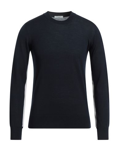 Paolo Pecora Man Sweater Midnight Blue Size M Wool