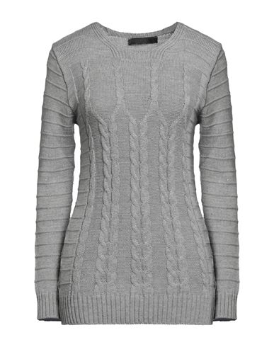 Exte Woman Sweater Grey Size Onesize Acrylic, Wool