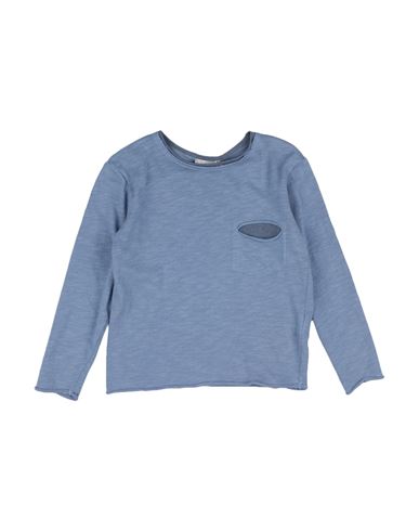 Kid's Company Babies'  Toddler Boy Sweater Pastel Blue Size 6 Cotton, Elastic Fibres