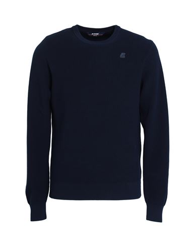 K-way Sebastien Cotton Hcs Man Sweater Navy Blue Size Xxl Cotton